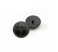 ROMDANTY 10pcs Round Imitation Leather Buckle Plastic Buttons for Clothing Decorative Sewing Accessories Leather Buckles for Coats & Jackets