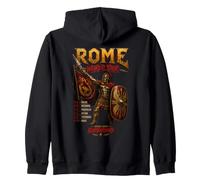 Rome World Tour Antica Roma e Impero Romano Felpa con Cappuccio