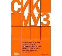 Romeo and Juliet: 10 Pieces for Piano. op. 75. piano.