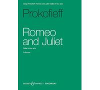 Romeo and Juliet: Ballet in four acts. op. 64. orchestra. Partition d'étude