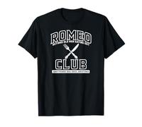 Romeo Club Buoni Amici, Cattivi scherzi, Ottimo Cibo Stampa Bianca Maglietta