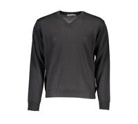 Romeo Gigli Black Lana Men Sweater - S