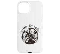 ROMEO & JULIET Coppia Scheletro Abbraccio Abbraccio Shakespeare Meme Custodia per iPhone 15 Plus