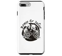 ROMEO & JULIET Coppia Scheletro Abbraccio Abbraccio Shakespeare Meme Custodia per iPhone 7 Plus/8 Plus