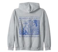 Romeo Juliet Shakespeare Hamlet Book Lover Bookworm Cute Felpa con Cappuccio