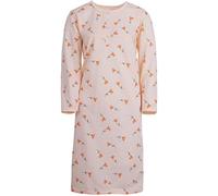 Romesa Lucky - Camicia da Notte Donna Manica Lunga a Fiori Termo d'inverno, Farbe:Apricot, Größe-Damen:M