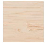 ROMHZKS Piano in legno di pino massiccio, quadrato, 50 x 50 x 2,5 cm, rustico, per sala da pranzo e commerciale, facile da pulire con un panno umido, versatile