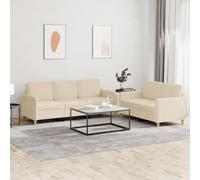 ROMHZKS Set per divano durevole in tessuto resistente con robusta struttura in metallo compensato, comoda imbottitura e proprietà traspiranti, portata 110 kg per