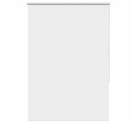 ROMHZKS Tenda avvolgibile oscurante bianca, 110 x 175 cm, larghezza 105,7 cm, protezione solare e frangivista per la casa