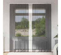 ROMHZKS Tende in voile, 100% poliestere, semitrasparenti con tasca per asta per protezione dalla luce diurna e privacy, lavabili e durevoli per diverse stanze