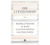 Romila Thapar, ON CITIZENSHIP (Copertina rigida)