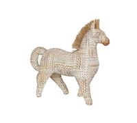 Romimex Figura decorativa Beige Poliresina Zebra 9 x 26 x 27 cm