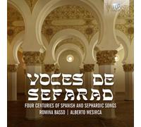 Romina Basso Voces De Sefarad: Four Centuries of Spanish and Sephardic Song (CD)