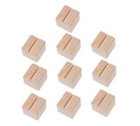 ROMISBABA 10 Pezzi Biglietti da Visita in Supporto per e Segnaposti da Base in per Note Foto e Menu per Ufficio e Ristoranti