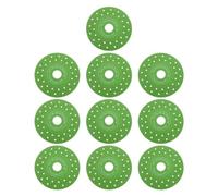 ROMISBABA 10 Pezzi Disco Diamantato da 4,5 Pollici per Smerigliatrice | Fori di Raffreddamento Multipli, Strati Diamantati Uniformi, Legame Robusto, per Piastrelle Gres e Ristrutturazione Bagno