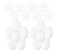 ROMISBABA 10 Pezzi Paracolpi Adesivi in PU per Maniglie e Mobili Protettori Murali Antiurto e Antirumore per Porte Angoli Tavoli e Frigorifero Riutilizzabili e Ammortizzanti