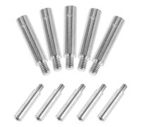 ROMISBABA 10 Pezzi Set 10 Pezzi Aste di Prolunga in Metallo M3.5 per Carillon - Albero di Avvolgimento Esteso per Meccanismi Musicali - Accessori Fai da Te per Riparazione e Restauro