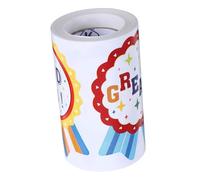 ROMISBABA 100 pezzi Adesivi Ricompensa per Etichette Motivazionali per Incentivi Sticker Affermazione e Medaglie per Scuola Casa e Prescuola Facili Applicare