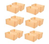 ROMISBABA 100 Pezzi Carta per Loaf Pan Rivestimenti Antiaderenti Resistente Al Calore per Pane Torte e Toast Greaseproof per Feste e Cerimonie