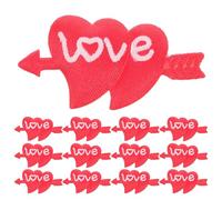 ROMISBABA 100 Pezzi Decorazione da Tavolo Frammenti di Cuore in Spugna a Forma di Cuore per Matrimonio e Festa Romantica, Coriandoli Sparsi per Compleanno e Festa D'amore