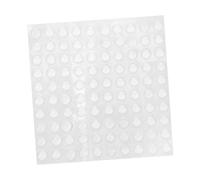 ROMISBABA 100pezzi Supporti Bassi Trasparenti Cuscinetti Anticollisione Per Mobili Paracolpi Adesivi Attrezzi Fermaporta Riutilizzabili Paraurti Per Porte e Tende