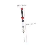 ROMISBABA 12 Pezzi Assorbenti per Stilografica Riempitore Molla in Acciaio Inossidabile Convertitore Ergonomico Leggero e Resistente Accessori per Ricarica Facile e Veloce