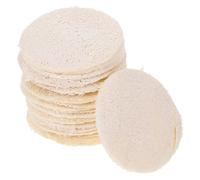 ROMISBABA 18 Pollici Spugne Luffa Naturale Esfolianti e Corpo Rotondi Compatti per Pulizia e Rimozione Cellule Morte per Donna e in Spa e Doccia