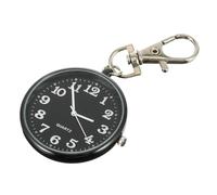 ROMISBABA 1Pc Pocket Watch Lanyard Carabiner Fob Watch Women Watchs Second Hand Watch Musical Smicl Nurses Watch Batteries Nurses Watch For Men Pin Dice Stop Black Leale