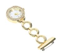 ROMISBABA 1pezzi Orologio Da Tasca Chic Per Con Diamante Rotante Orologio Medico Da Appendere Per Dottori e Infermiere Design Semplice Per Professionisti Della Salute