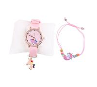 ROMISBABA 2 Pezzi Orologi per Bracciale con Cinturino e Design Cartoon per Educare e Regalare