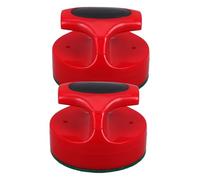 ROMISBABA 2 pezzi Spingitori Air Hockey con Base in Feltro Mazzuole Leggere per Tavoli da Gioco Accessori per Partite Familiari e Divertimento Silenzioso