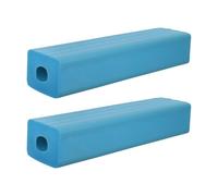 ROMISBABA 2 Pezzi Tappetini Antiscivolo per Bilanciere Cuscinetti Ammortizzatori per Pesi con Protezione Pavimento e Riduzione Rumore per Allenamento Palestra Casa e Uso Commerciale