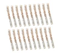 ROMISBABA 20 Pezzi di Carta per Mezuzah Ebraica di Mezuzah Ebraica Stampato Rotolo di Benedizione di Benedizione