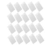 ROMISBABA 20 pezzi Portabadge Custodie Id Materiale Robusto Design Lato e Resistenti per Scuole Ospedali e Lavoro Protezione Ottimale per Identificative