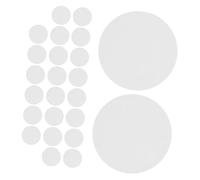 ROMISBABA 24 Pezzi Dischi Filtranti per Coltivazione Funghi Dischi Filtri Adesivi Resistenti per Indoor e Serra Sostituzione Toppe Filtranti per Funghi Filtrazione Precisa e Duratura