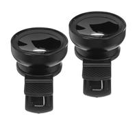 ROMISBABA 2pezzi Obiettivo Collegabile per Smartphone Lente Zoom per Fotografia Mobile Lente Macro per Dettagli Microscopici Clip per Telefoni Cellulari Vetro Ottico Avanzato Accessori