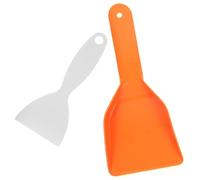ROMISBABA 2pezzi Strumento Per Ghiaccio in Pp Sgombraneve e Raschiaghiaccio Accessorio Per Frigorifero Strumento Per Pulizia Della Cucina Per Brina Portatile Multifunzionale e Durevole