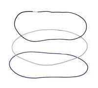 ROMISBABA 3 pezzi Fasce Elastiche per Bidone Spazzatura Bande Regolabili per Fissaggio Sacco Rifiuti Elastici Resistenti per Cestini di Varie Dimensioni Soluzioni Pratiche per Casa e