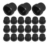 ROMISBABA 30 pezzi Tappi Dosatori Antifurto per Bottiglie Olio Essenziale Denti in PP Sigillanti Riutilizzabili per Flaconi Tappi Sostitutivi Resistenti e Tenuta Stagna