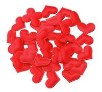 ROMISBABA 300 Pezzi Petali Cuore Rosso in Spugna Confetti Decorativi per Tavolo Romantic Table Scatter per Matrimonio e Festa d'Amore Decorazioni Atmosfera e Party Versatili