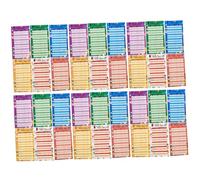 ROMISBABA 36 fogli Budget Colorati per Raccoglitore Bilancio Consumo Spesso per Pianificazione Finanziaria Quotidiana Organizer Budget per Casa e Ufficio