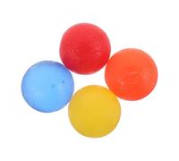 ROMISBABA 4 Pezzi Pallina per Riabilitazione Mano in Tpr per Esercizi di Forza e Terapia Completa, Adatta per Adulti e Anziani in Fitness Quotidiano e Recupero Funzionale