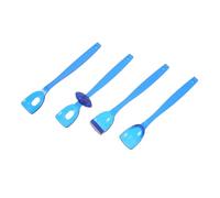 ROMISBABA 4 Pezzi Strumenti per del Linguaggio Correttore Lingua Accessori Riabilitazione con Cucchiai Diversificati per Migliorare Articolazione e Abitudini Alimentari