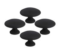 ROMISBABA 4 Pezzi Strumento Massaggiante in Pietra Nera per Viso Gua Sha, Allevia la Fatica Design Ergonomico, per Uso Domestico e Relax On-the-go