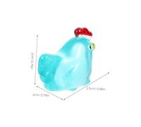 ROMISBABA 48 Pezzi Miniature Luminous Chick Figurines in Resin Glow in The Dark Tiny Chicken Decor For DIY Garden Bonsai Micro Landscape And Dollhouse Crafting