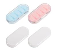 ROMISBABA 4pezzi Scatola Portapenne Multiuso Custodia Protettiva per Punte Stilo Organizer da Viaggio per Pennini Scatola Portaoggetti per Scuola e Ufficio Design Elegante e Durevole