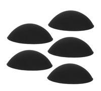 ROMISBABA 5 Paia Inserti Imbottiti Reggiseno Sportivo Traspiranti in Poliestere Inserti Leggeri per Yoga Bikini Costume Allattamento Riutilizzabili e Lavabili Xxl