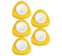 ROMISBABA 5 Pezzi Perforatori per Uova Crude con Base in Plastica Precisi per Cuocere e Cuocere Vapore Strumento Manuale per Forare Guscio Protezione Integrità e Conservazione Nutrienti