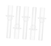 ROMISBABA 5 Pezzi Ricambio Beccucci Silicone per Cannucce Borraccia Compatibili con Tazze da Bere per Trasparenti Sicuri e Durevoli per Uso