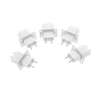 ROMISBABA 5 pezzi Ricambio Connettori Filamento Magnetron per Forno Microonde Socket Stabile con Condensatore Attraversante Installazione Facile e Prestazioni Affidabili per Riparazione